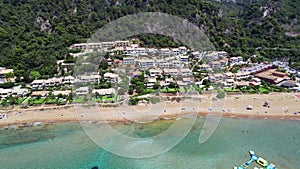 Glyfada beach ,Corfu island, Greece