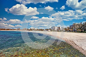 Glyfada beach near Athens, Greece photo