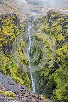 Glymur waterfall, Iceland