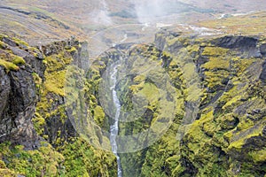 Glymur waterfall, Iceland