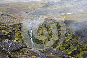 Glymur waterfall, Iceland