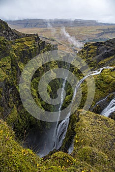 Glymur waterfall, Iceland