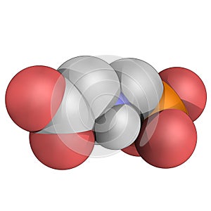 Glyphosate - Herbicide - Spacefill