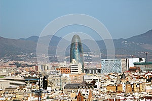 GlÃ²ries Tower in Barcelona