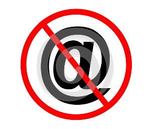 Gmail ban icon