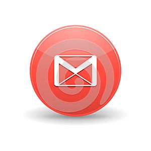 Gmail icon, simple style photo