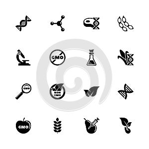 Gmo - Flat Vector Icons