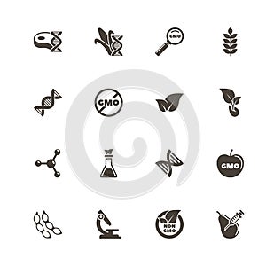 Gmo - Flat Vector Icons