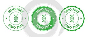 GMO Free Stamp Set