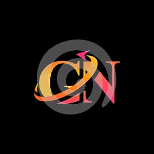 GN aerospace creative logo design