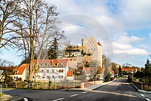 Gnandstein Castle in Thuringia