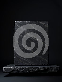 Gneiss Stone Minimalistic Product Podium.