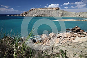 Gnejna Bay, Malta photo