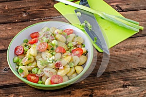 Gnocchi pasta with Black forest ham