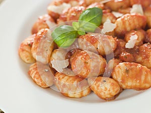 Gnocchi with Tomato Ragu