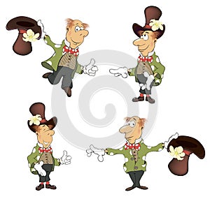 Gnome set cartoon photo