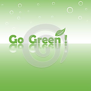 Go green