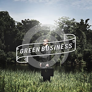 Go Green Business Environment Conservation Environmentalist Concept