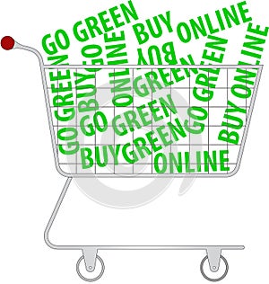 Go green - buy online