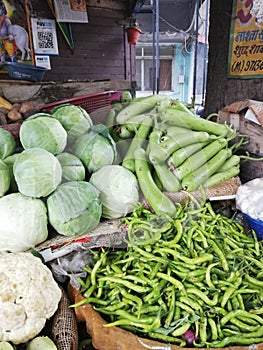 Go green with different vegetables