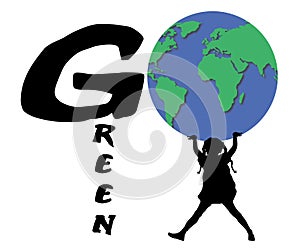 Go Green Girl