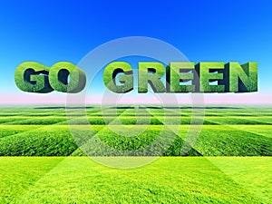 Go green