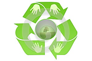 Go green recycle