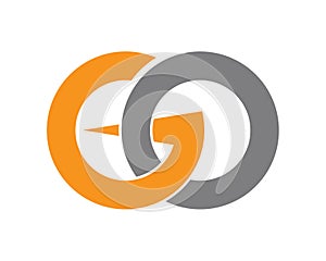 go initial letter GO logo icon 3