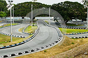 Go Kart Race Track.