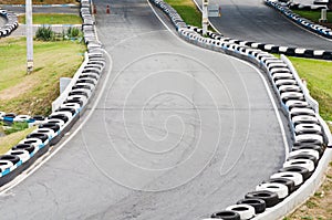 Go Kart Race Track.