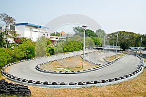 Go Kart Race Track.