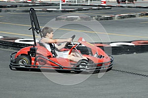 GO kart racing photo