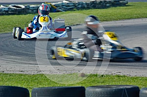 Go kart racing