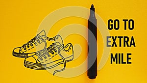 Go To Extra Mile is shown using the text