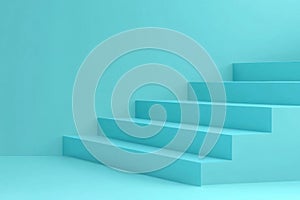 go Up The Steps, a Symbolizes Progress, Aspiration And Growth Theme