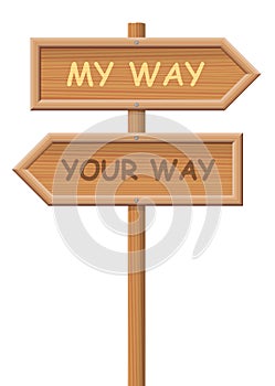 Go Your Own Way Signpost