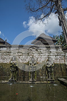 Goa Gajah ancient temple in Bali, Indonesia