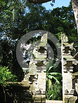 The Goa Gajah or Elephant Cave, Bali, Indonesia