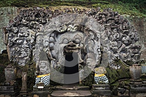 Goa Gajah Elephant Cave in Ubud, Bali, Indonesia