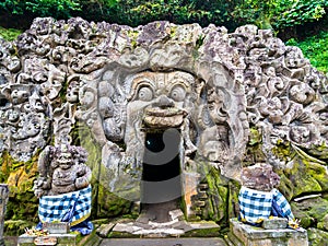 Goa Gajah or Elephant Cave in Bali, Indonesia