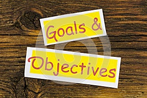 Goal objective success achievement target strategy idea career plan challenge