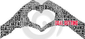 Goal Setting Word Cloud