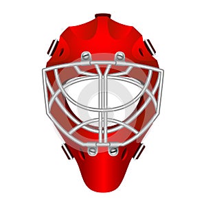 Goalie helmet
