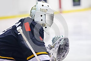 Goalie of Merano Hockey