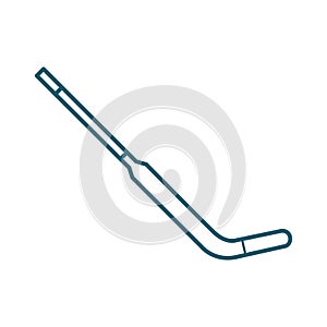 A goalie stick illustration.. Vector illustration decorative design