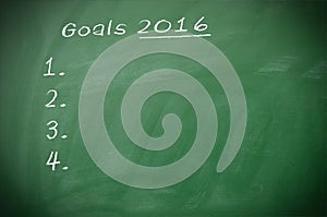 Goals 2016