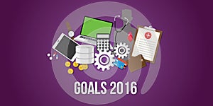 Goals for new year 2016 target