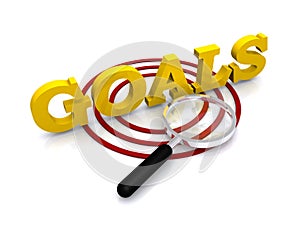 Goals and target sign