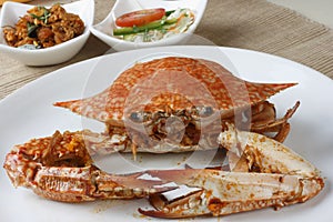 Goan Crab fry photo