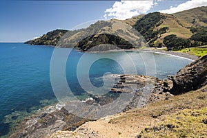 Goat bay, Coromandel peninsular, New Zealand photo